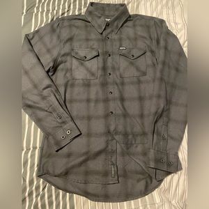 Dixxon mens small “Greyscale” flannel